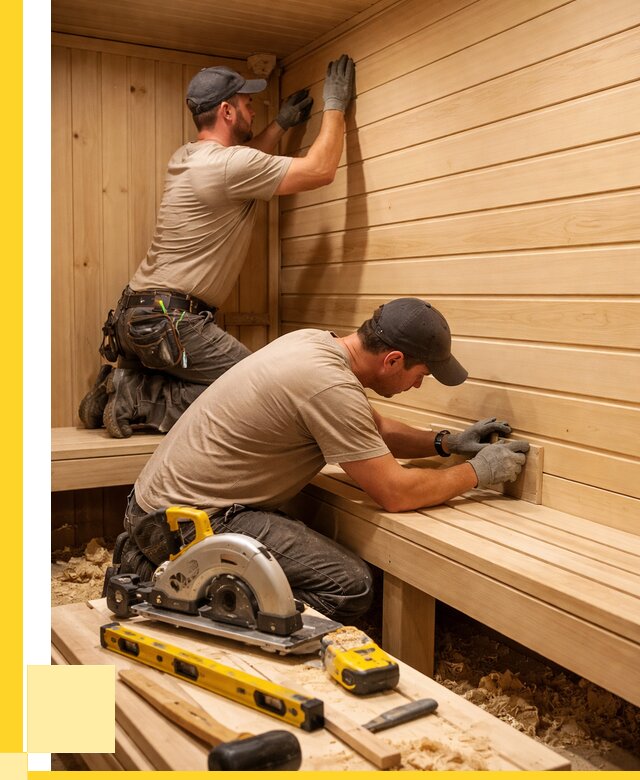 Обшивка саун вагонкой в Изобильном от 2597 р. | ЭриданЗбл