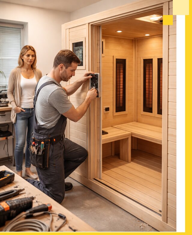 Инфракрасные сауны под ключ в Изобильном продажа и установка