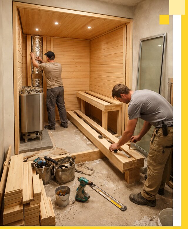 Проектирование и установка домашних саун под ключ в Изобильном