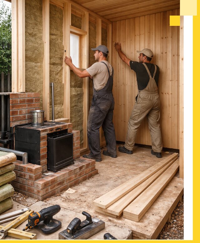 Строительство и установка дачных саун под ключ в Изобильном