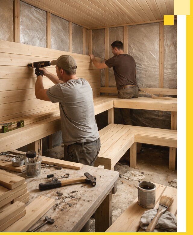 Профессиональная отделка бань и саун под ключ в Изобильном