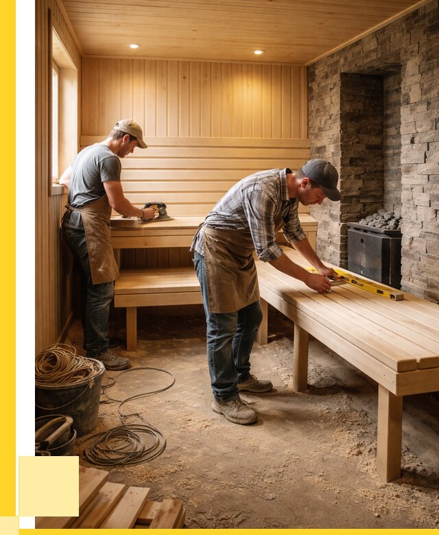 Отделка бани в Изобильном: внутренняя отделка от 3116 р. | ЭриданЗбл