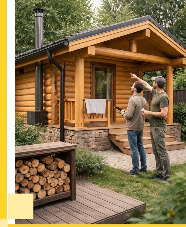 Бани для дачи под ключ в Изобильном от 259700 р. | ЭриданЗбл