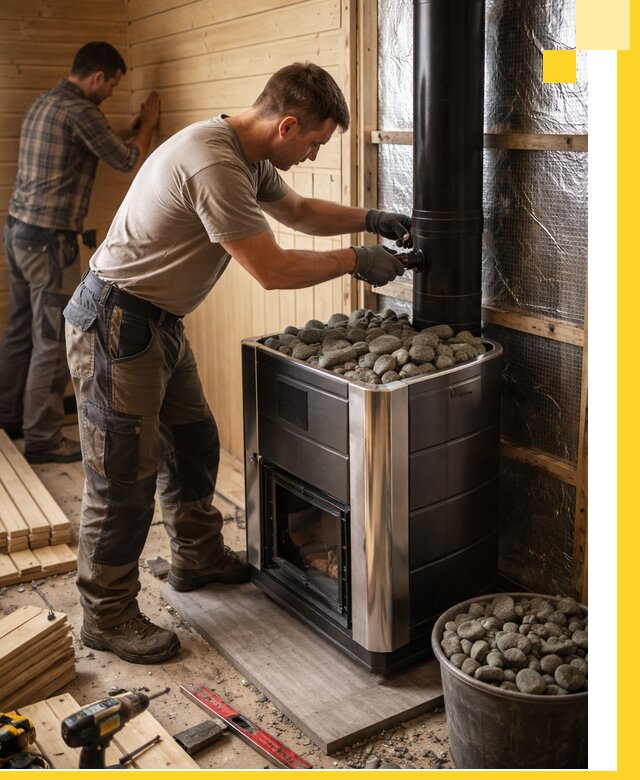 Проектирование и строительство парилок для бани в Изобильном под ключ