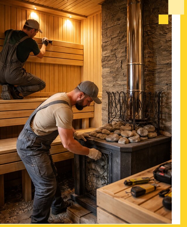 Комплексный дизайн бань, саун и зон отдыха в Изобильном