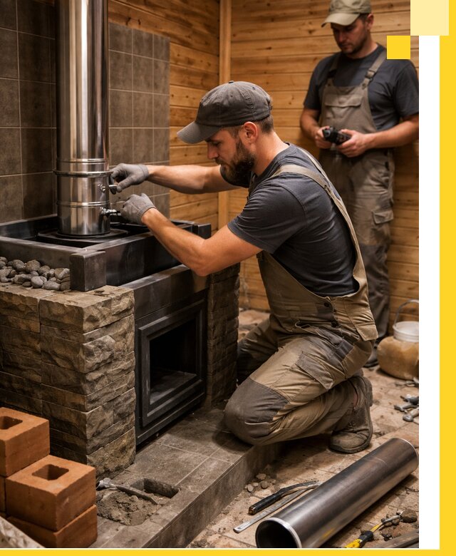 Изготовление и установка банных печей под ключ в Изобильном