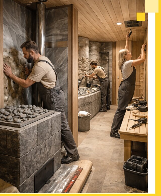 Строительство бань и SPA процедур в Изобильном под ключ и отделкой