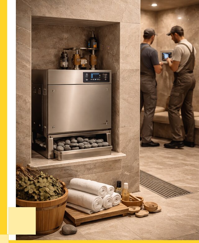 Парогенераторы для хамама в Изобильном от 77910 р. | ЭриданЗбл