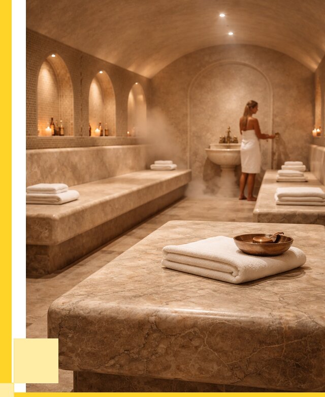 Лежаки для хамама в Изобильном под ключ от 36358 р. | ЭриданЗбл