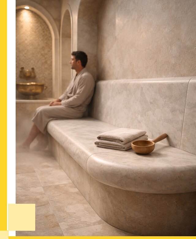 Сиденья для хамама в Изобильном под ключ от 12466 р. | ЭриданЗбл